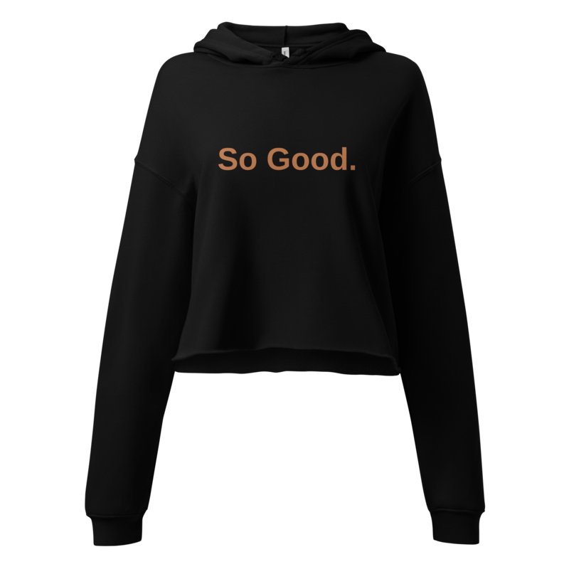 So Good — Sunset Crop (Black)